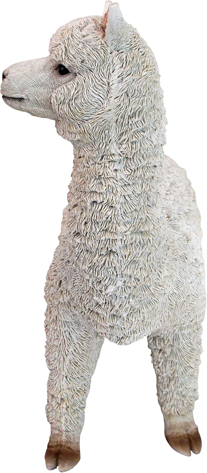 Design Toscano The Alpacalypse of Alpaca Garden Statues: Baby