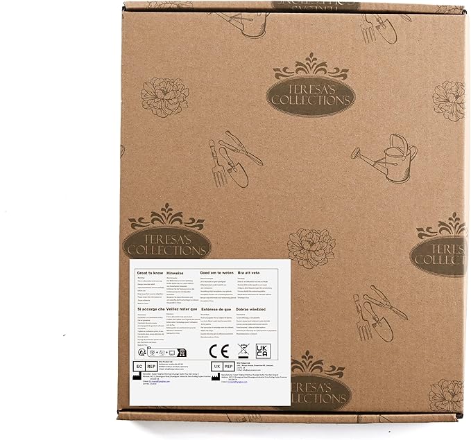 TERESA'S COLLECTIONS Blue Heron Garden Decor for Outside Solar Lights, 39" Glass Lawn Ornaments with Outdoor Lights Decorative Stake, Yard Art Decorations Outdoor for Patio Gifts for Mom Grandma