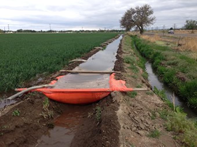 Dry Top 70068 6 x 8 Orange Irrigation Dam, 6' x 8'