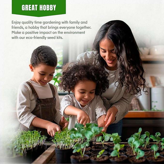 18 Culinary Seeds Variety Pack - Herb Garden Starter Kit with Plant Markers | 4100+ Non-GMO Heirloom Herb Seeds for Indoor, Outdoor Planting: Basil, Cilantro, Parsley, Oregano, Rosemary & Thyme Seeds