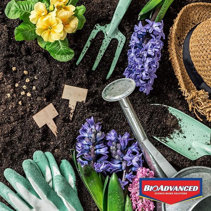 BioAdvanced Rose & Flower Fertilizer, Granules, 4 lb