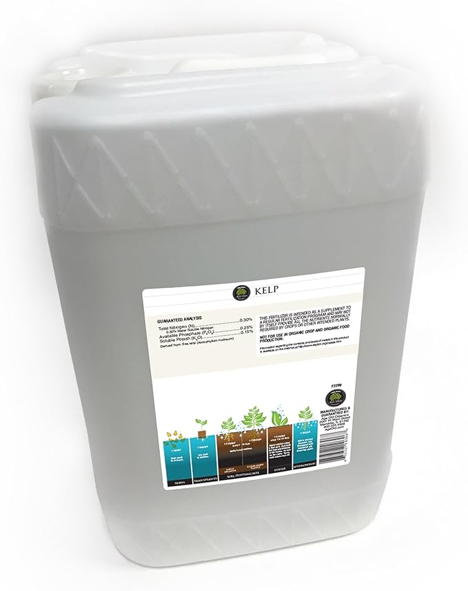 Kelp Liquid Fertilizer, 6-Gallon Bottle