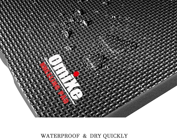 Extra Thick Kneeling Pad Comfy Foam Kneeler Mat Garden Knee Pad Cushion for Gardening Planting Yard Work Prayer Yoga Mechanic Exercise Workout Baby Bath 18 x 11 x 1.5 Inch Large Black 1 Pack