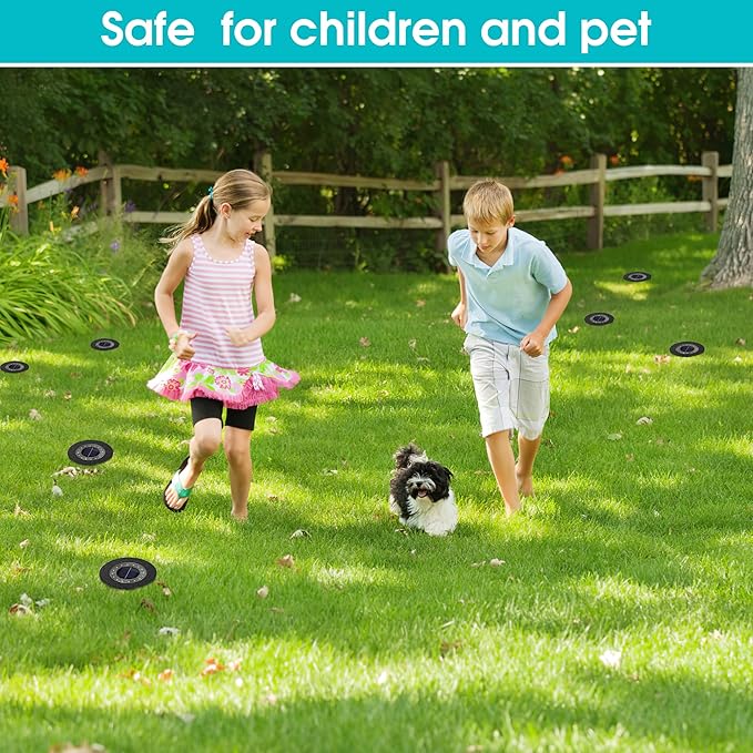 NFESOLAR Solar Ground Lights Outdoor 8 Pack, IP68 Waterproof Flat Solar Outdoor Lights for Garden, Bright Solar Powered Landscape Lighting for Yard Lawn Patio Driveway Walkway Decor (White)