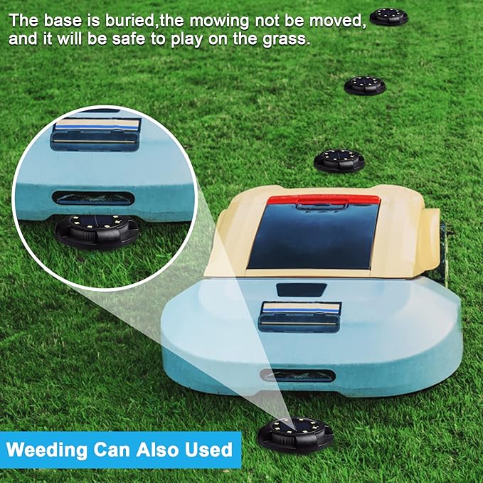 K.E.J. Solar Lights Outdoor Solar Lights for Outside 12 Pack Solar Lights Outdoor Waterproof Solar Garden Lights Landscape Lighting for Patio Pathway Lawn Yard Deck Driveway Walkway