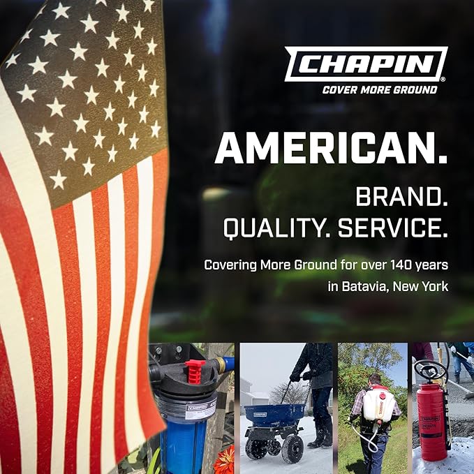 Chapin 41001 Single Zone Water Timer With Water Resistant Construction, Numerous options for Frequency of Watering/Duration of Watering Settings and up to 116 PSI, Red/Black