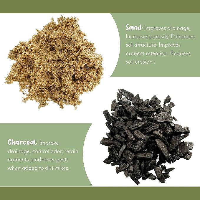 Fern Plant Potting Soil Mix (4 Quarts), Custom Hand Blended Mixture for Indoor/Outdoor Container Gardening