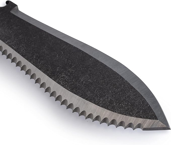 Barebones Hori Hori Ultimate - Garden Knife with Double-Edged Tempered Steel Blade, Walnut Handle, Ambidextrous Use, Japanese Knife Garden Tool for Weeding and Gardening (Tool Only)