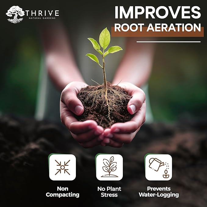 Coco Coir for Plants - Coconut Coir to Promote Optimal Root Aeration - Unbuffered and Low EC Coco Coir Brick - Lightweight and Easy to Handle - 5kg/11lbs