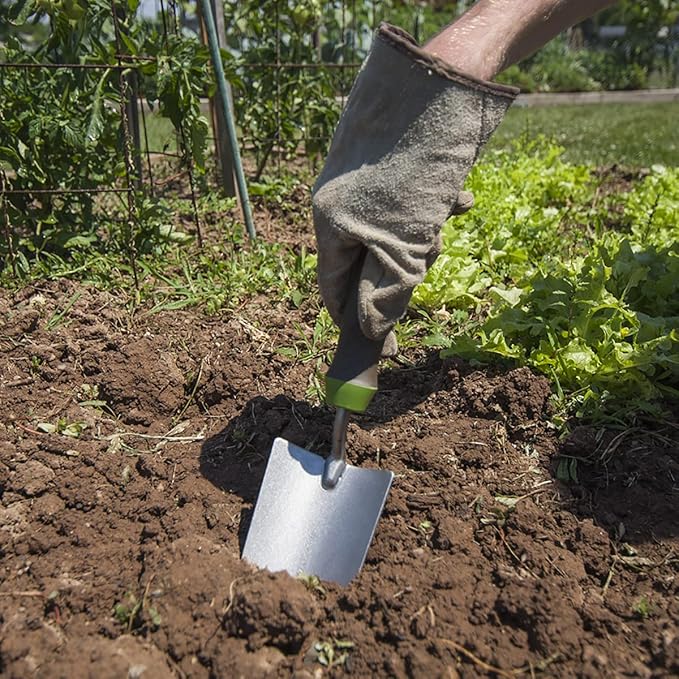 AMES 24452009 2-pc. Ergo Gel Grip Garden Tool Set with Hand Trowel & Soil Scoop