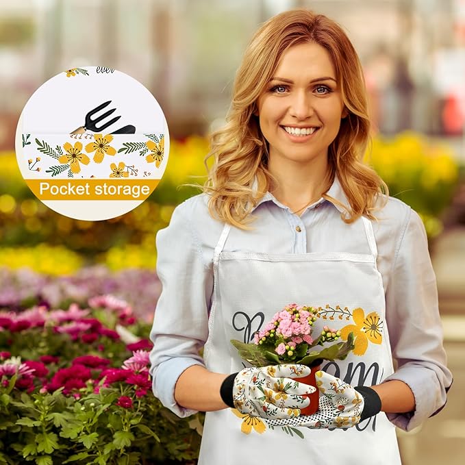 Gifts for Mom, from Daughters, Presents for Mom Gardening Tool Set for Women, Gifts for Mom from Daughter/Son Outdoor Horticulture Starter, Garden Tools Kit for Mom