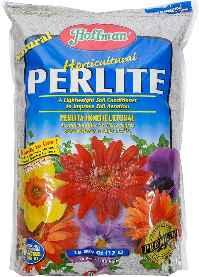Hoffman 16504 Horticultural Perlite, 18 Quarts