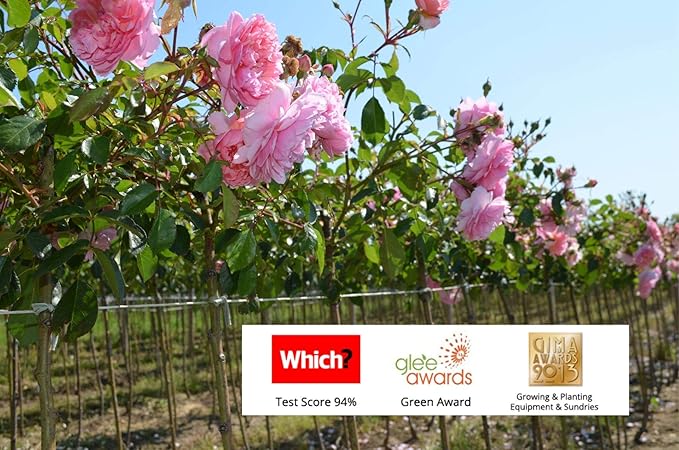 Soft Garden Plant Ties for Indoor & Outdoor Plants - Strong & Stretchy Cut-to-Length Plant Tape for Climbing Plants, Tomato Vines & Home Gardening (656 ft / 200M)