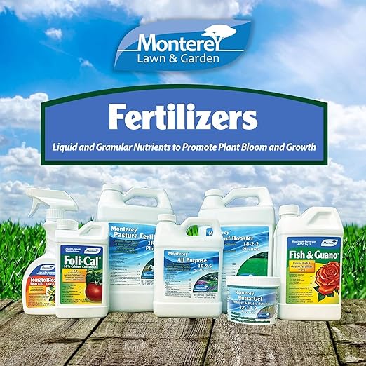 Monterey Fish & Guano Liquid Plant Fertilizer for Transplants and Flowers - 31 oz