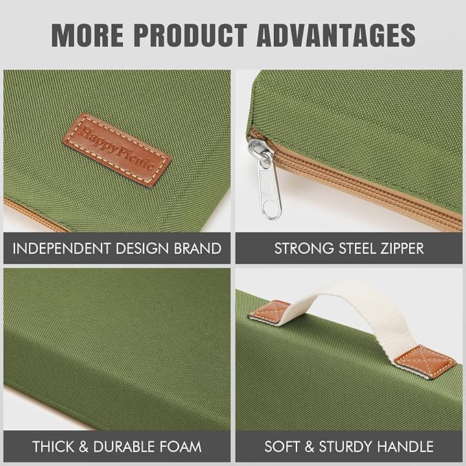 Large Knee Mat-Gardening Kneeler Pad-Thick Garden Sitting or Kneeling Pad Cushion-Construction Knees Support Board of Working,Repairing-Floor Knees Mat for Prayer,Fitness,Yoga,Gym & Pilates-Green