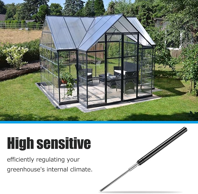 CHANGE MOORE Auto Vent Opener Automatic Greenhouse 1Pack Window Opener Roof Vent Opener Auto Vent Kit Sensitive Gardening Tools Automatic Greenhouses Supplies (Dual Spring Up to 33lbs)