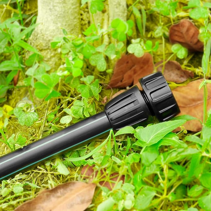 3/4 Inch Female Pipe Thread to 1/2 Inch Drip Irrigation Tubing Adapter: 6 Pieces 1/2 In. Barbed Drip Line x 3/4 In. Faucet PVC Adapter Connect 3/4" FHT Faucet, Sprinkler Manifold, Garden Hose