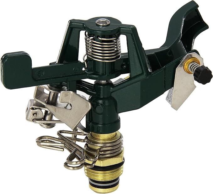 10 Pack - Orbit 1/2 Inch Zinc Impact Sprinkler Head, Lawn and Yard Watering