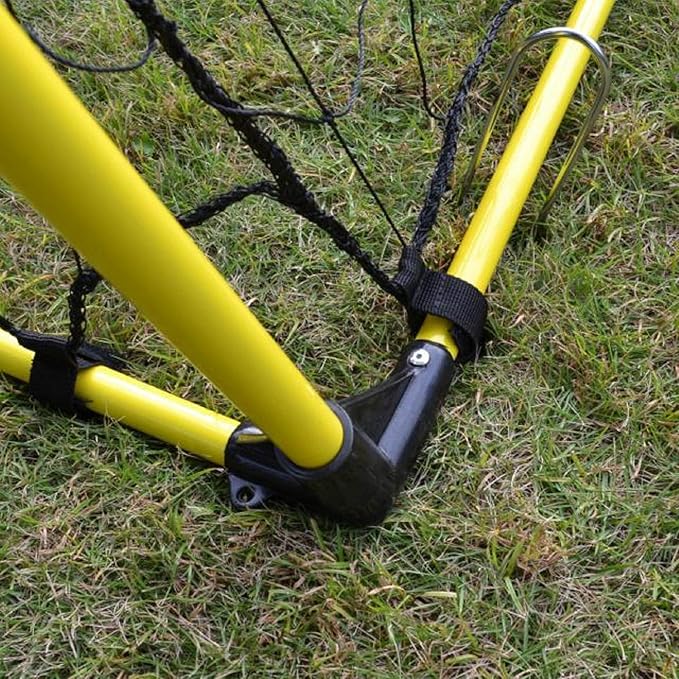 AAGUT 100x Metal Garden Stakes Tent Drip Line Irrigation Stakes,12 Inch Round Top Yard Chicken Wire Staples,Soaker Hose Tubing Spikes Landscape Fabric Staples, Sod Fence Lawn Ground Weed Barrier Pins