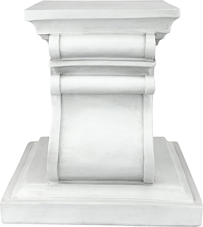 Design Toscano NG314105 Statuary Garden Base Riser, Medium, Classic Plinth