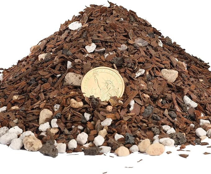 Bonsai Soil Mix Ready to Use (1qt), Premium Fast Draining Organic All Purpose Potting Mix for All Varieties of Bonsai