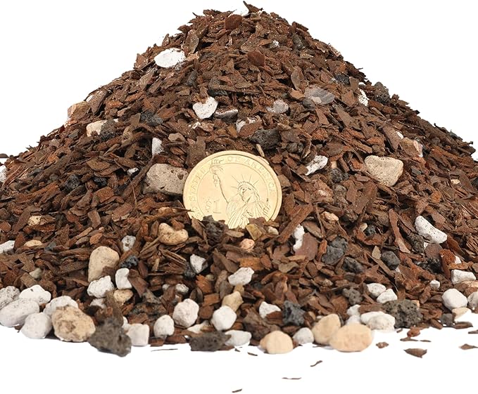 Bonsai Soil Mix Ready to Use (4qt), Premium Fast Draining Organic All Purpose Potting Mix for All Varieties of Bonsai