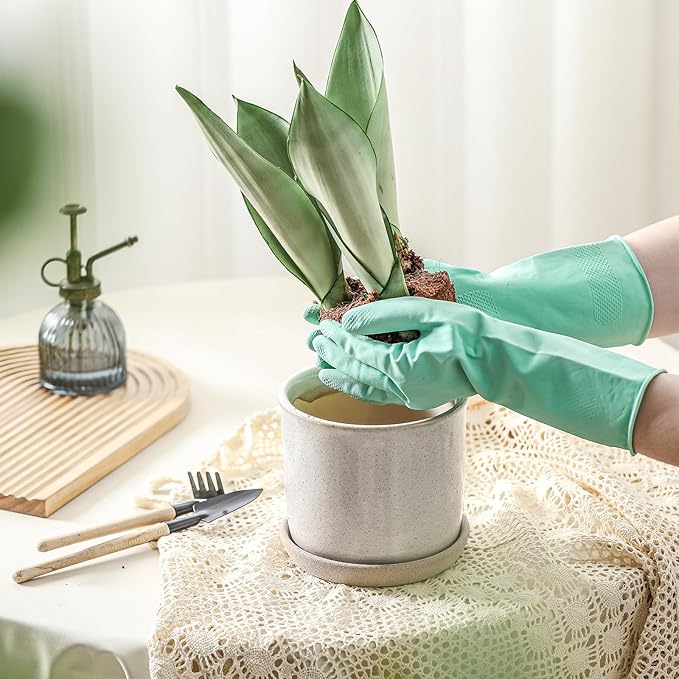 6 Inch Plant Pot: Ceramic Planter with Drainage Hole & Saucer - Cylinder Round Flowerpot for Indoor & Outdoor Plants - with Separate Tray for Home & Office - Retro Style, Grey