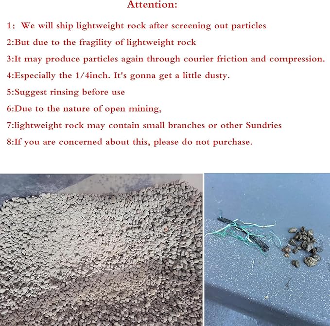 Horticultural Pumice for Plants Professional Sifted (50 QT, 1/2 inch)