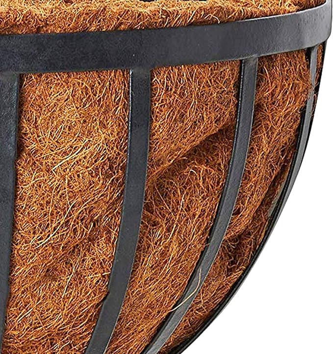 Arcadia Garden Products 1528 Solstice Series Wall Manger Planter, 20 inches, 20"