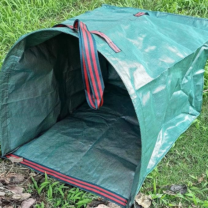 72 Gallon Yard Lawn Garden Bags, Large Standable Leaf Bags,Outdoor Garbage Can - Collapsible Trash Can for Parties, Yard Waste, or Laundry - Camping Accessories