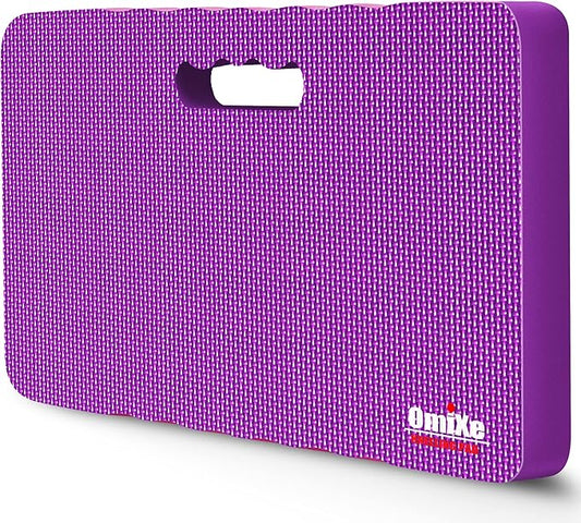 Extra Thick Kneeling Pad Comfy Foam Kneeler Mat Garden Knee Pad Cushion for Gardening Planting Yard Work Prayer Yoga Mechanic Exercise Workout Baby Bath 18 x 11 x 1.5 Inch Large Purple 1 Pack