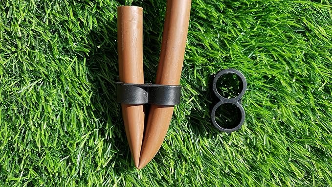 20-Piece Barb Connector Fitting Kit: 8 Straights, 6 Tees, 4 End Plugs, 2 Elbows, 16mm 0.520 Half-Inch ID, Garden Drip Irrigation, 670013-P