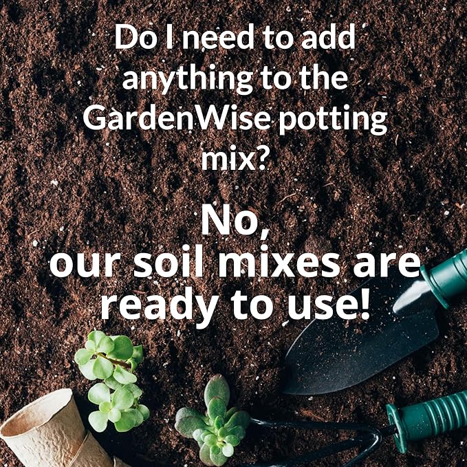 Premium Organic Citrus Potting Soil for Indoor/Outdoor Plants - Perfect for Oranges, Lemons, Limes & Grapefruits Trees - Hand Blended for Optimal Growth (1 Quart)