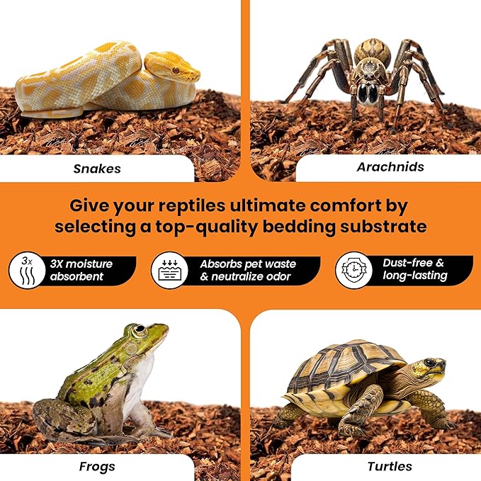 Gro-Med Coco Husk Chips Brick - Expand Upto 70 Quarts Coconut Chip Substrate, Plants, Gardening, Potting Soil Mix, Orchid Bark Alternative-OMRI Certified, Low EC, Balanced pH