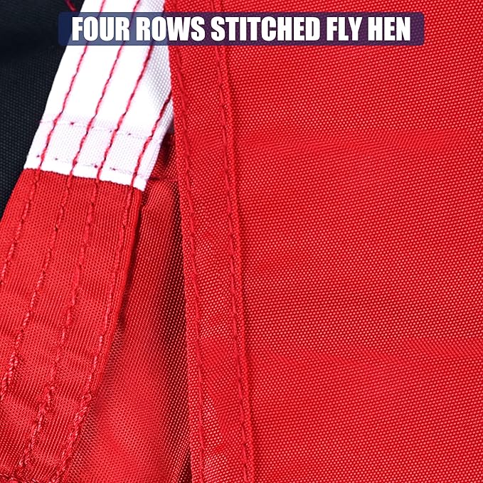 American Flag 10x15 Ft, Outdoor Premium US Flags, Heavy Duty Durable, 420D Oxford Nylon, Embroidered Stars, Brass Grommets