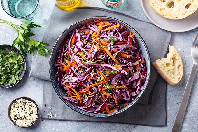 Cabbage Seeds for Planting - Plant & Grow Red Acre Cabbage in Your Home Outdoor Vegetable Garden - Heirloom Non GMO Planting Packets with Full Instructions - Great Gardening Gift, 3 Packets