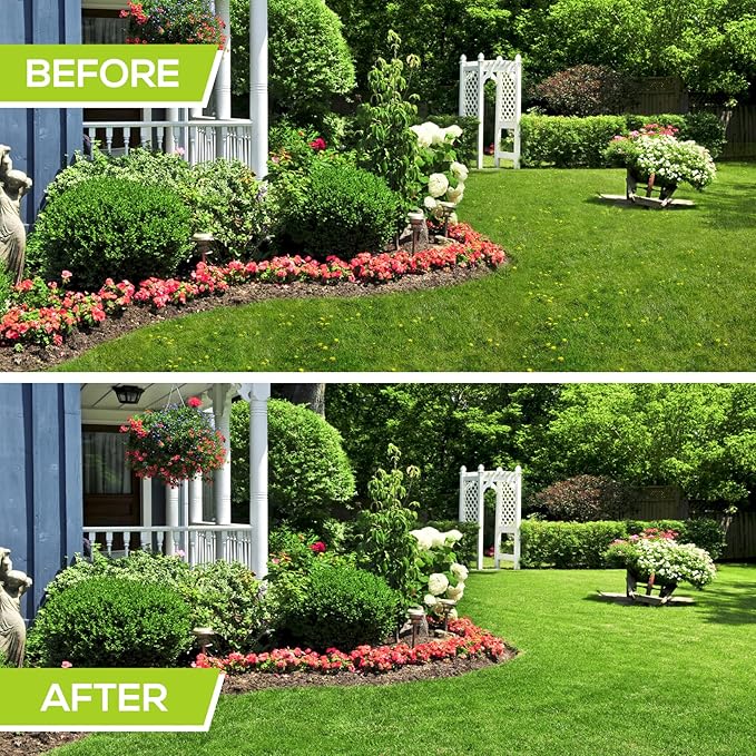 4-Claw Stand-Up Weeder Puller with 50" Long Handle, Dandelion Weed Puller Tool,Heavy Duty Weed Puller for Garden & Lawn Care, Easily Weed Removal Without Bending or Kneeling