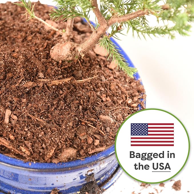 Bonsai Soil by Perfect Plants - 2qts. | Premium All-Purpose Mix Bonsai Tree Varieties