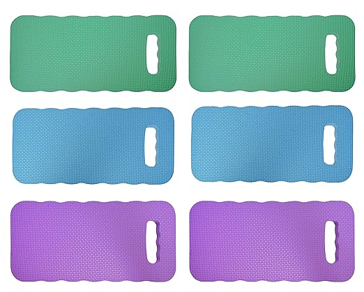 Black Duck Brand Set of Foam Kneeling Pads! Perfect for Long Gardening Hours! (6 Kneeling Pads)