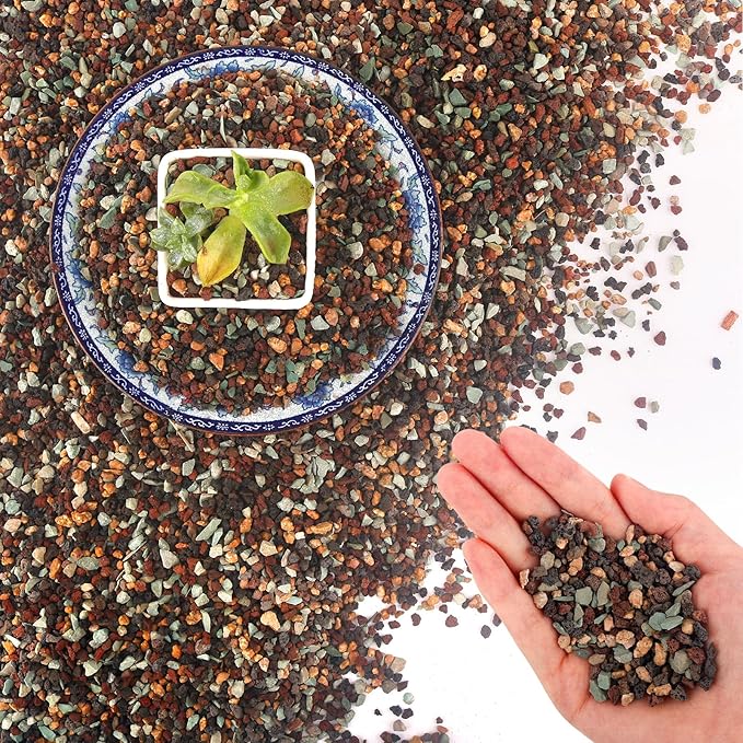 45Lb Horticultural Lava Rock-Lava Rocks for Plants,Succulent Soil Amendment,Decorative Cactus Soil Potting Mix,Volcanic Rock for Aquarium Fairy Gardening Top Dressing Plant Drainage