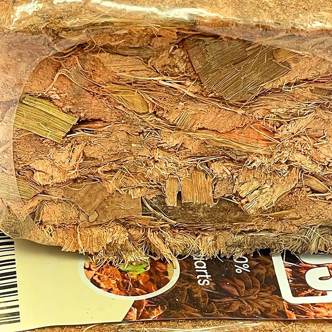 2 Pack (2.2 lbs) Coco Chips for Indoor Plants and Reptiles - Coco Coir and Coconut Fiber Substrate - Coconut Coir Chips for Gardening, Box Turtle Bedding, and Leopard Gecko Substrate