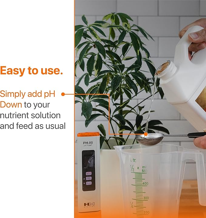 Humboldts Secret pH Up and pH Down Control Kit | Liquid pH Plant Balancer for Soil Gardening & Hydroponics Growing System | Optimal Nutrient Uptake for All Plants (2.5 Gallon)