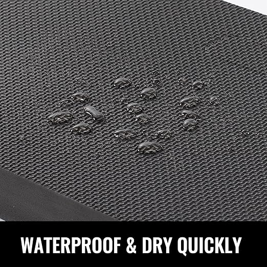 NETANY Extra Thick Kneeling Pad for Gardening, Comfortable Knee Pad Cushion, Extra Large Foam Kneeler Mat for Gardening, Baby Bath, Workout, Exercise & Yoga, Mechanic, 17.8 x 11 x 1.5 in, Black