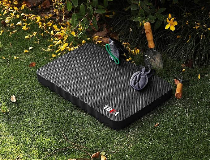 Large Kneeling Pad, High Density Foam Support Knee with Thick Kneeling Mat 17.8"x11"x1.5", Kneeler Pads for Work Gardening, Baby Bath, Yoga, Pray, Exercise, Fitness, 1 Pack