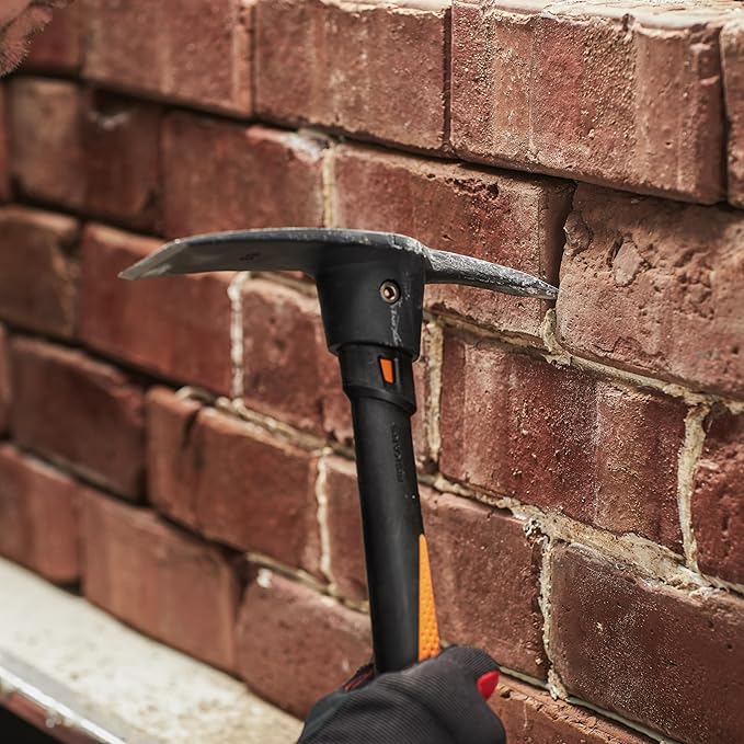 Fiskars IsoCore Pickaxe Mattock with Shock Absorbing Handle, 1.5 lb