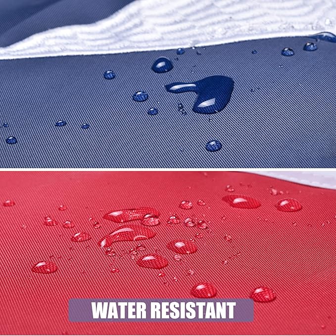 Texas State Flag 3x5 Ft, Deluxe Embroidered Heavy Duty Polyester Durable TX Outside Flags, Indoor/Outdoor, Sewn Stripes and Brass Grommets