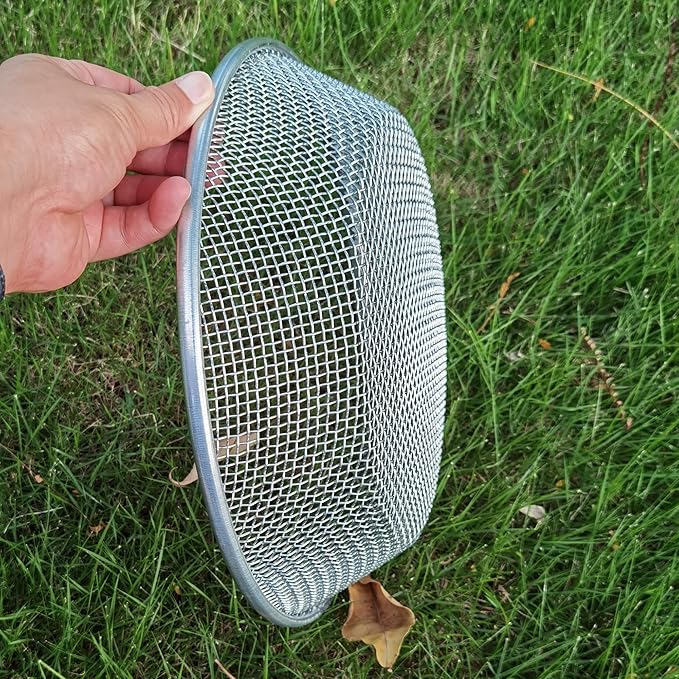 Gardening Sand Soil Compost Sifter Perfect for 5 Gallon Bucket (1, 1/8 Inch)