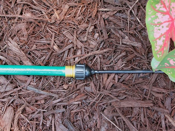 3-Pack 1/4 Inch Drip Irrigation Tubing to Faucet/Garden Hose Adapter - Connector Fittings for 1/4" Tubing x 3/4" FHT