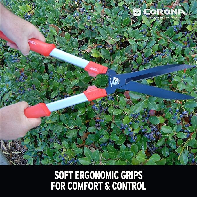 Corona HS3244 Comfortgel Hedge Shear, 9" Blade