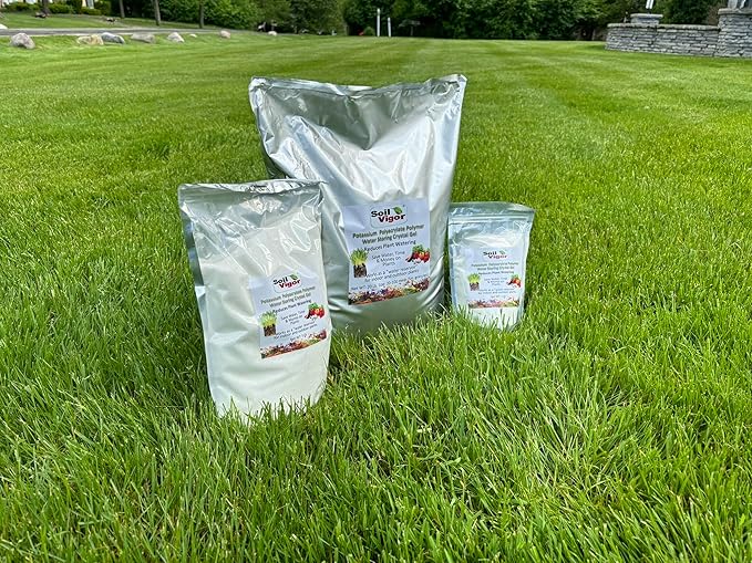 5 Pounds Potassium Water-Absorbing Crystal Polymer for Plants Soil Moist SAP Commercial-Grade